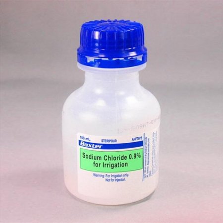 Saline 0.9% Sodium Chloride Sterile For Irrigation 100ml